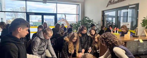 Pierwszy dzień zielonej szkoły