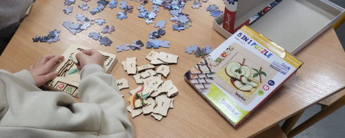 Międzynarodowy Dzień Puzzli w świetlicy